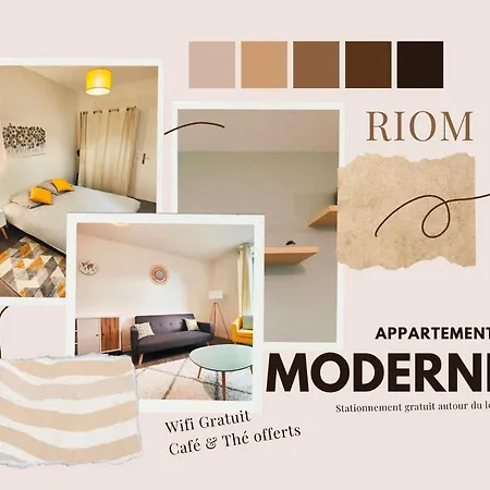 Apartament Joli T2 Le Moderne Riom